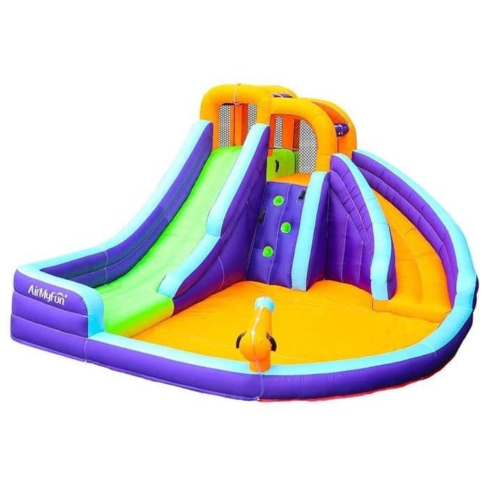 מתנפח מים עם שתי מגלשות W83006 Doctor Dolphin