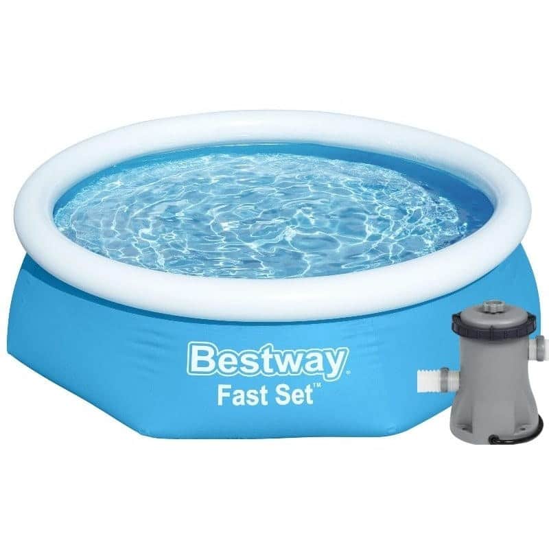 בריכה משפחתית עגולה FAST (244X61 סמ) 57450 מבית BESTWAY