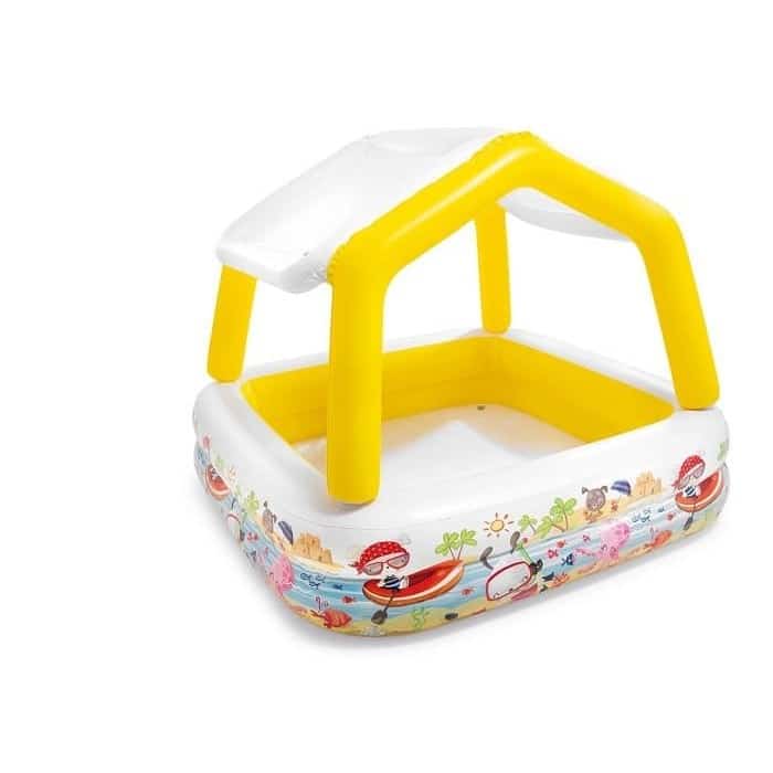 בריכה מרובעת מתנפחת (157X157X122 סמ) 57470 מבית INTEX